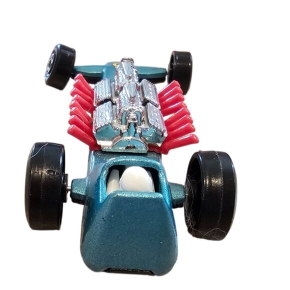 Matchbox Superfast No 64 Slingshot Dragster Diecast Toy Car NO BOX 1971 Vtg Blue - Picture 8 of 9